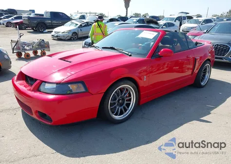 2003 Ford Mustang 10Th Anniversary Package/Cobra from USA, damaged, VIN 1FAFP49Y13F443819